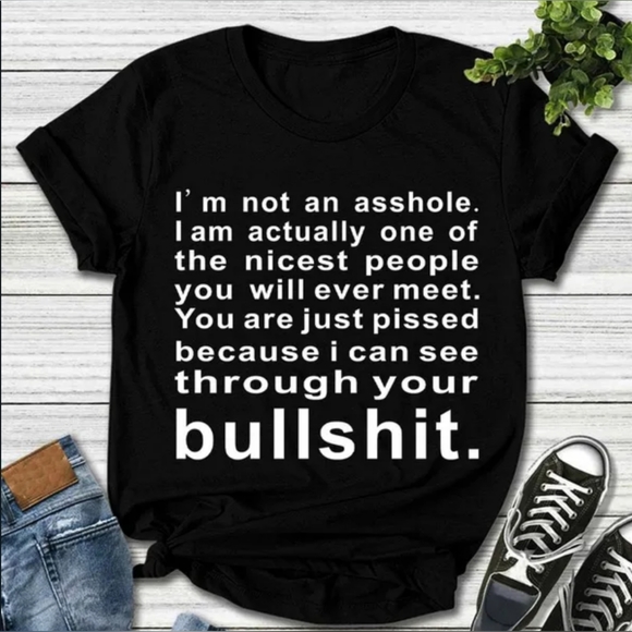 I'm not an, T-shirt, multiple sizes & and colors available - Picture 1 of 4